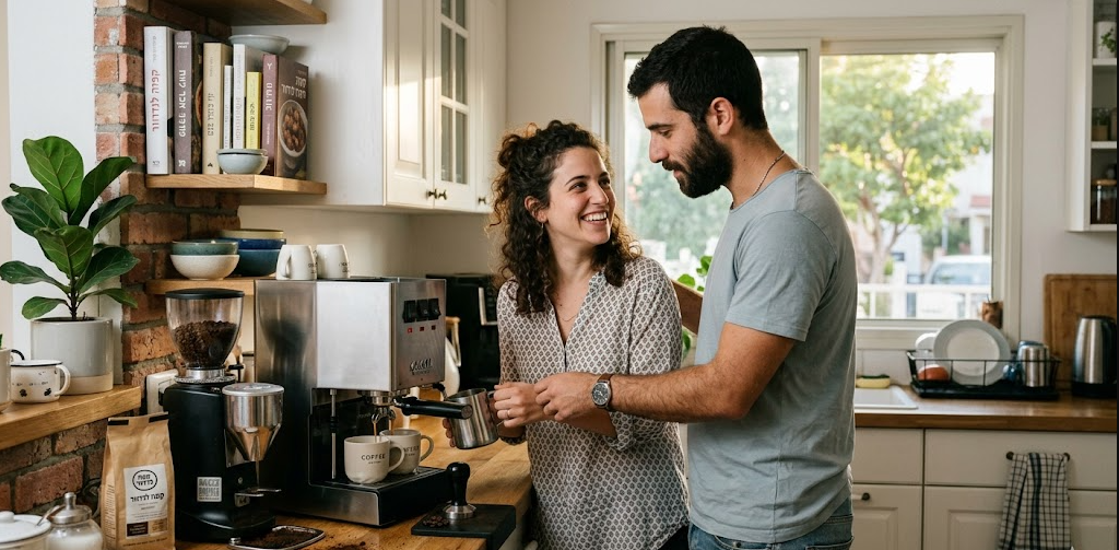 שדרוג חוויית האירוח: כך הפך המטבח הביתי לבית קפה פרטי