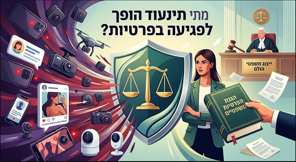 מתי תיעוד של אדם הופך לעבירה של פגיעה בפרטיות?